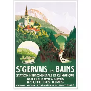 Affiche Clouet Saint Gervais