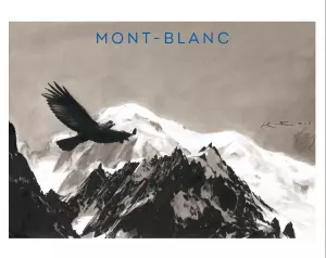 Affiche Rochette Mont Blanc